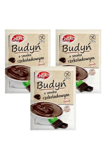 Celiko Budy� o smaku czekoladowym bezglutenowy Zestaw 3 x 40 g