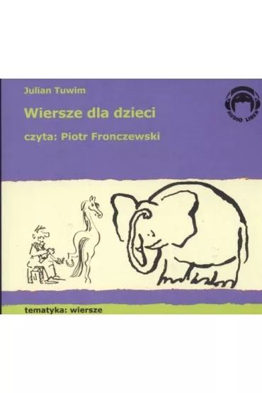 Audiobook Wiersze dla dzieci CD - Julian Tuwim