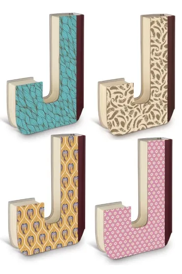 If Alphabooks Notatnik litera - J