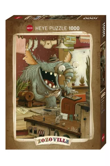 Puzzle 1000 el. Zozoville. Dzie� prania Heye