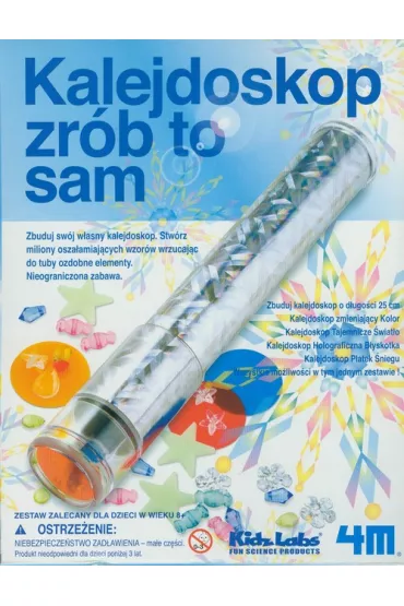 Kidzlabs Zestaw do stworzenia kaleidoskopu 4M