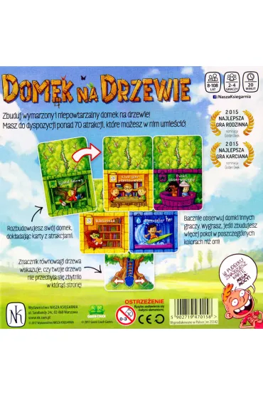 Domek na drzewie. Gra planszowa - Scott Almes