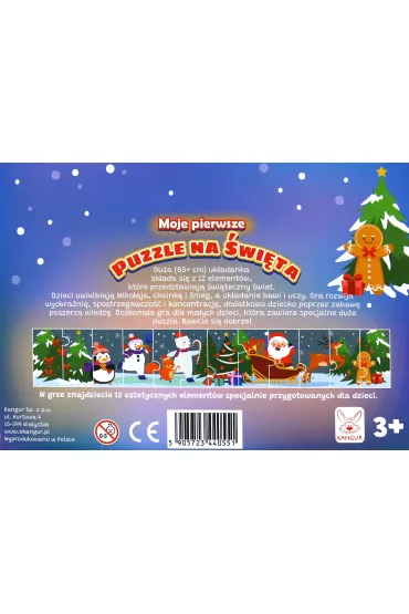 Moje pierwsze puzzle - na �wi�ta Kangur