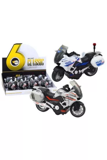 Motocykl z nap�dem frykcyjnym 1:10 MIX LeanToys