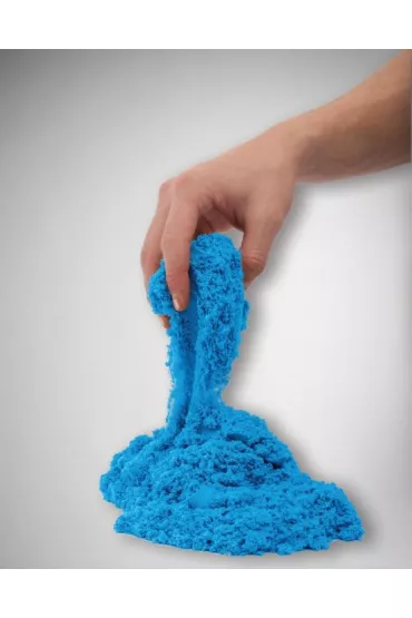 Kinetic Sand. Neonowy piasek 680g niebieski * Libra