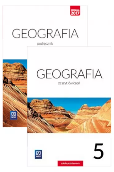 Geografia. Podr�cznik i zeszyt �wicze� dla klasy 5 szko�y podstawowej - Agnieszka Lechowicz, Izabela Szewczyk, Maciej Lechowicz, Ma�gorzata Smor�da, Mariola Borzy�ska