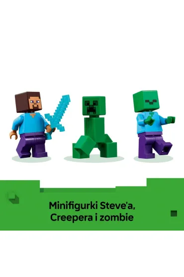 LEGO Minecraft Dom TNT w d�ungli 21275