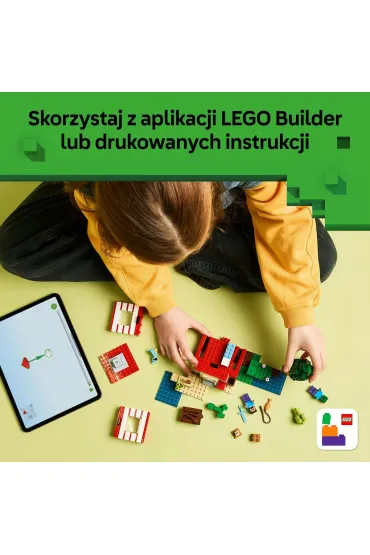LEGO Minecraft Dom TNT w d�ungli 21275