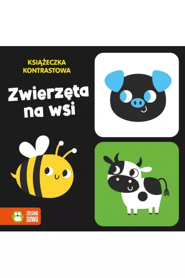 Ksi��eczka kontrastowa. Zwierz�ta na wsi