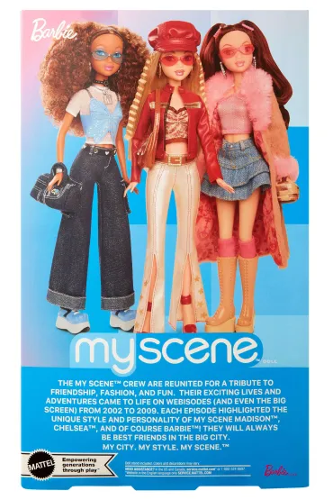 Barbie My Scene. Lalka Barbie kolekcjonerska HYC17 Mattel