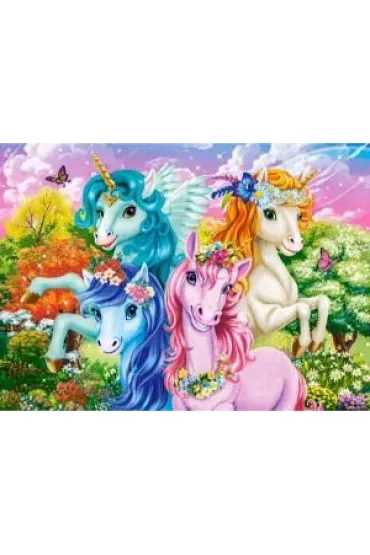 Puzzle 70 el. Cute Unicorns Selfie Castorland