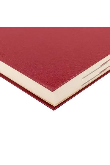 Easy Stationery Kalendarz ksi��kowy 2026 A5 czerwony EASY