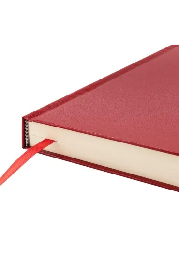 Easy Stationery Kalendarz ksi��kowy 2026 A5 czerwony EASY