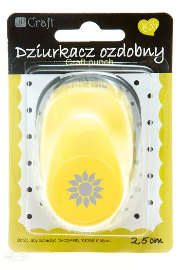 Dalprint Dziurkacz ozdobny S�o�ce 25 mm