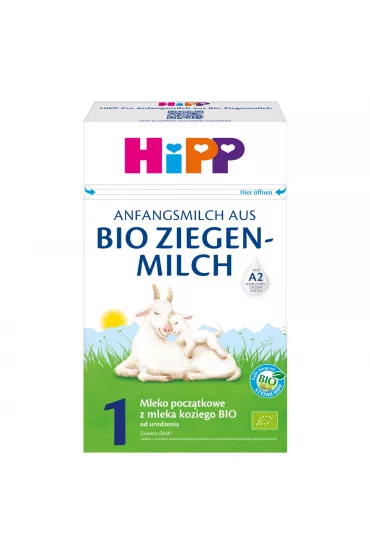 Hipp 1 Mleko pocz�tkowe z mleka koziego od urodzenia 400 g Bio