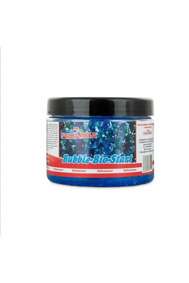 Femanga Bubble Bio Start Aquarium, Uzdatniacz do wody w �elowych kulkach 500 ml
