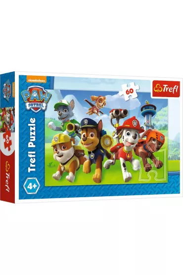 Puzzle 60 el. Gotowi do akcji Trefl