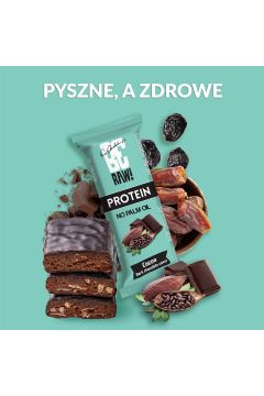 BeRAW Baton protein - surowe kakao w gorzkiej czekoladzie 40 g