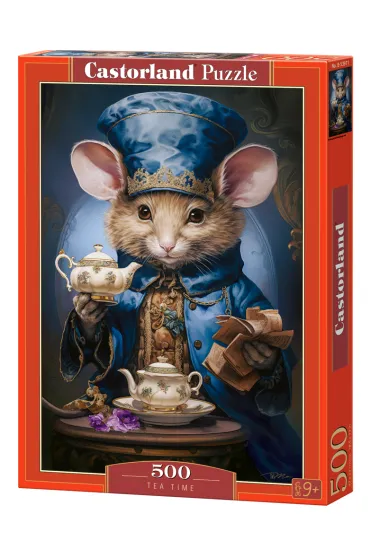 Puzzle 500 el. Tea Time Castorland