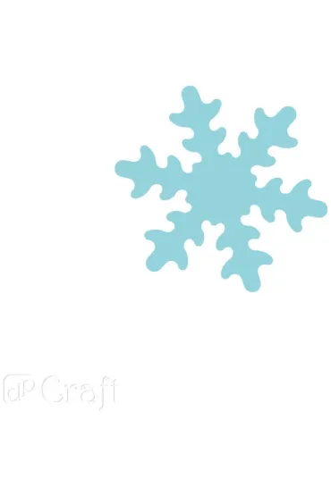 Dalprint Dziurkacz ozdobny �nie�ynka 5cm