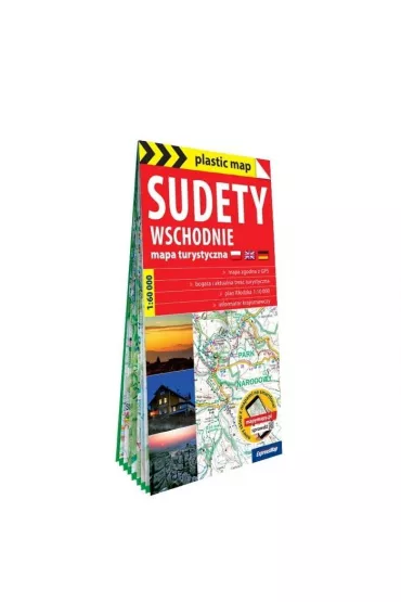 Sudety Wschodnie mapa turystyczna 1: 60 000 foliowana 2023