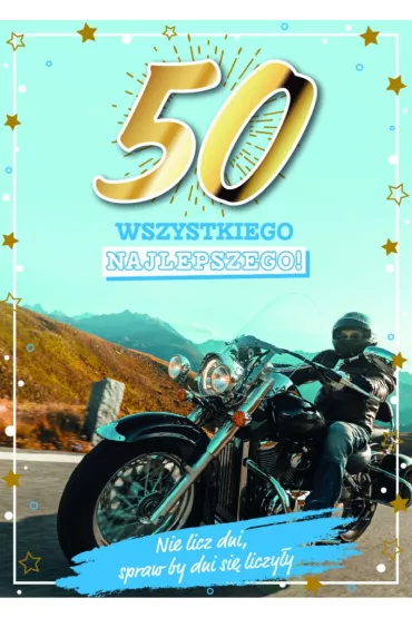 Armin Style Karnet Urodziny 50