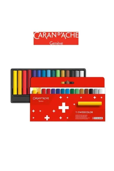 Carandache Kredki woskowe 15 kolor�w 15 szt.