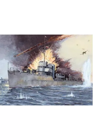 Okr�t Artyleryjski ORP "MAZUR" wz 39 Mirage Hobby