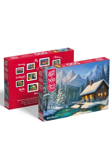 Puzzle 500 el. Winter Whispers CherryPazzi