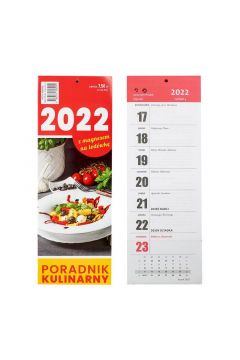 Kalendarz z magnesem na lodwk 2022 Poradnik kulinarny