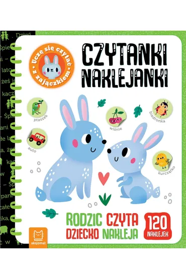 Czytanki naklejanki Ucz� si� czyta� z zaj�czkiem - Bogus�aw Michalec