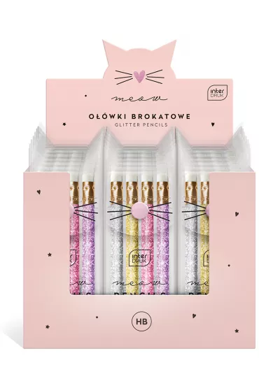Interdruk O��wki Mini Glitter 4 szt.