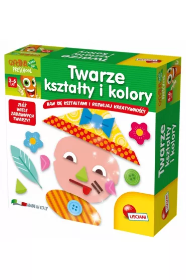 Carotina. Twarze, kszta�ty i kolory. * Lisciani