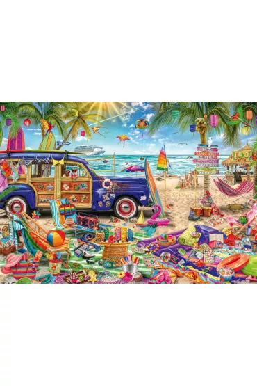 Puzzle 1000 el. PQ Wakacje nad morzem Schmidt