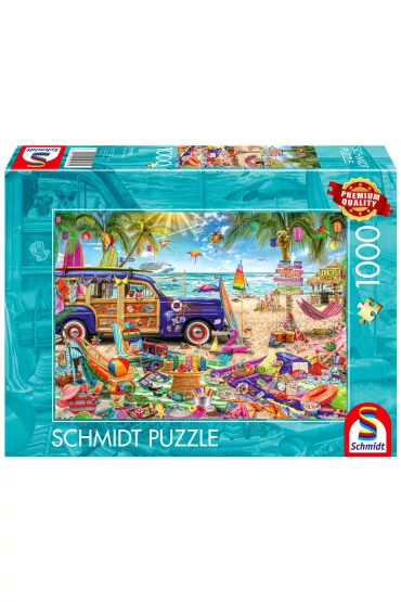Puzzle 1000 el. PQ Wakacje nad morzem Schmidt