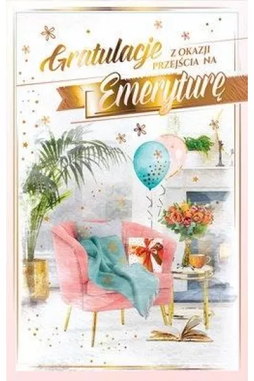 AbCard Kartka okoliczno�ciowa Emerytura ICG13