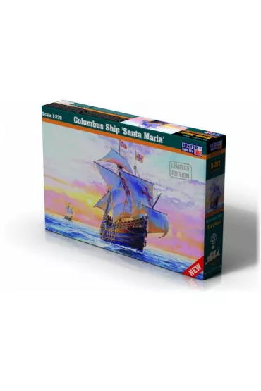 Model statku do sklejania Columbus Ship 'Santa Maria' 1:270 (farby + klej) SD-212 Olymp Aircraft