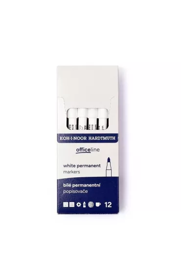 Koh-I-Noor Marker permanentny bia�y