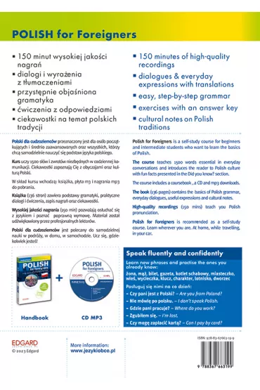 Polski dla cudzoziemc�w. Audio Kurs (CD MP3 + pliki MP3 do pobrania)