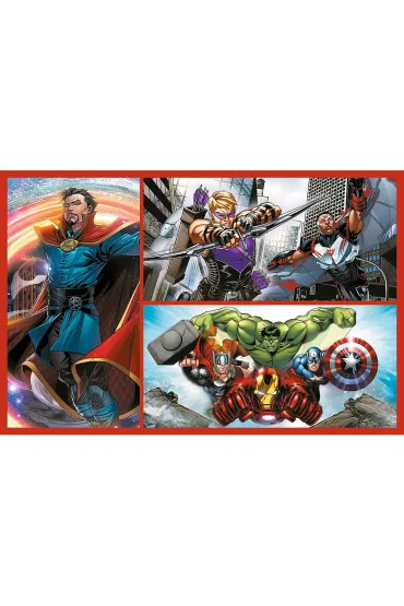 Puzzle 2x70 el. Zosta� bohaterem Trefl