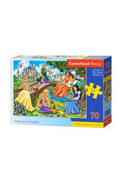 Puzzle 70 el. Princesses in Garden Castorland