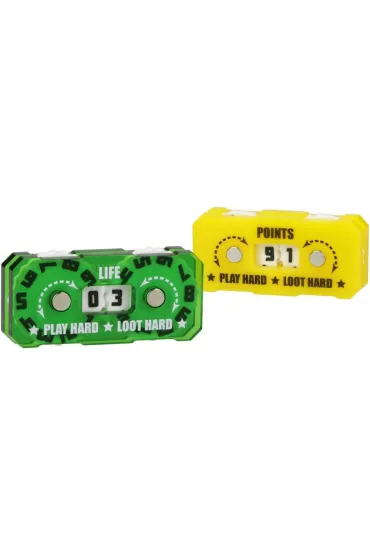 Epic Loot Box Trackers Counters Range 0-99 20x41mm Random Colour