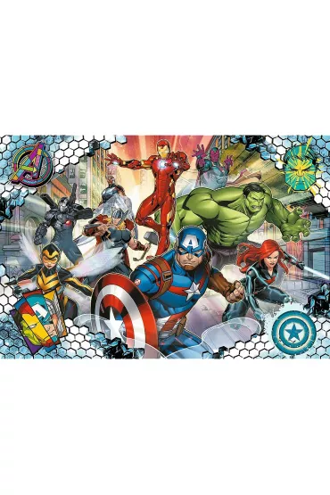 Puzzle 100 el. S�awni Avengers. Disney Marvel Trefl