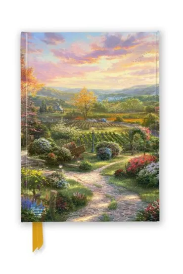 Flame Tree Notatnik A5 Winnica Thomas Kinkade linia