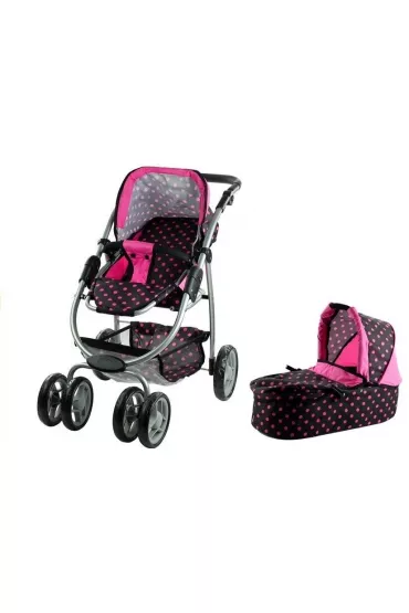 LeanToys W�zek dla lalek Alice g��boki spacer�wka gondola