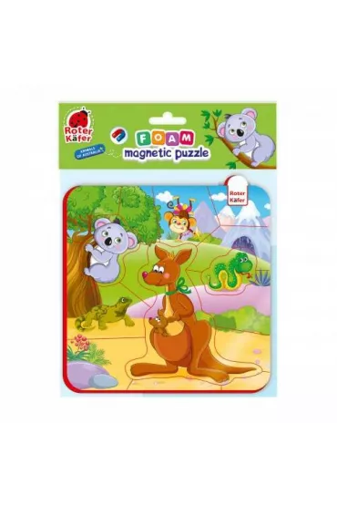 Puzzle piankowe magnetyczne Zwierz�ta z Australii Roter Kafer
