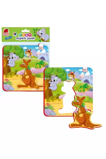 Puzzle piankowe magnetyczne Zwierz�ta z Australii Roter Kafer