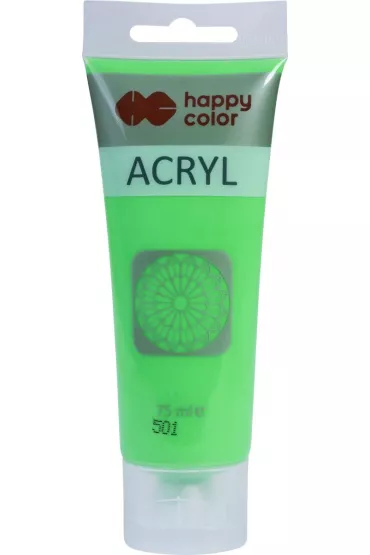 Happy Color Farba akrylowa fluo 75 ml