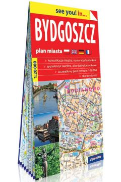 Bydgoszcz papierowy plan miasta 1:20 000