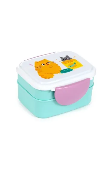Puckator Pude�ko na lunch ze sztu�cami Bean&CoCats